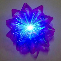 PR850302--彩虹彩帶LED星星花