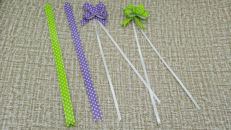 PP860101--12MM 25CM 波點圓點印刷彩帶拉花