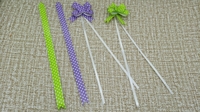 PP860101--12MM 25CM 波點(diǎn)圓點(diǎn)印刷彩帶拉花