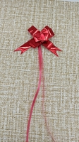 PM860101--12MM 25CM 拉花蝴蝶結(jié)