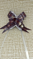 PP860301--23mm 46cm 印花蝴蝶結(jié)