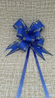 PGL860401--30mm 50cm 金邊蝴蝶結(jié)手拉花 