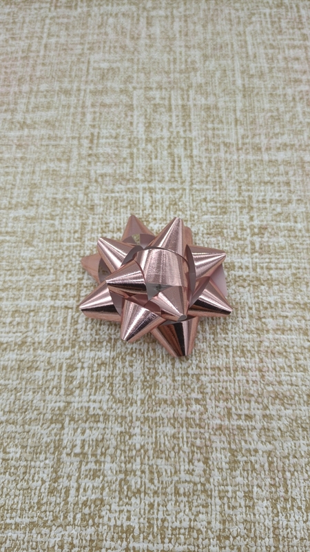 PM810203--2''貼合彩帶裝飾星星花