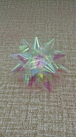 PR810401--4'' 彩虹彩帶星星花